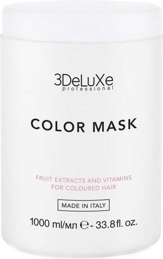 3Deluxe Color Mask - 1000 ml - Haarmasker - Alle haartypes