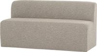 WOOOD Mojo Base Eetbank 164 cm Rugleuning - Bouclé - Beige