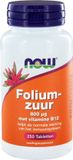 Now Foods Folate 800 μg - Avec Vitamine B12 - 250 Comprimés