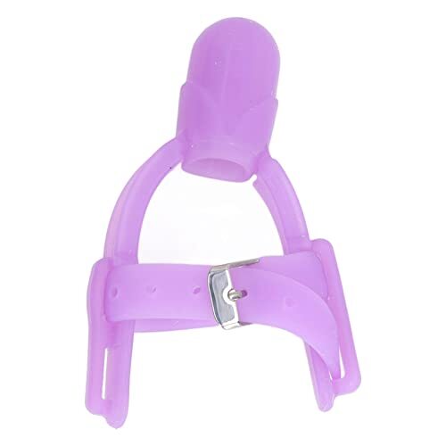 RTLR Stop met Zuigen aan Armbanden, Bescherm Zachte Babyvingerbeschermer voor Thuis (Purper)