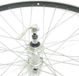 Roland achterwiel 28 inch aluminium zwart zink spaken
