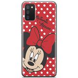 ERT GROUP mobiel telefoonhoesje voor Samsung A02S origineel en officieel erkend Disney patroon Minnie 008
