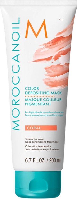 Moroccanoil Color Depositing Mask Coral - 200ml