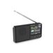 SPC Jetty Lite DAB+ | Radio portable avec DAB+/FM et RDS | 80 préréglages | Écran couleur TFT de 2,4 pouces | Bluetooth et prise casque | Autonomie de la batterie jusqu'à 7 heures | Réveil et snooze - Noir