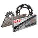 Kettingset DID Kettingset staal 520ZVM-X / 96 klinknagel slot voor Ducati Strada 888 cc bj. 1990-1993