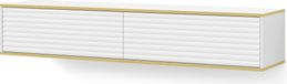 Subi meuble TV mural, 180 cm, BLANC, mat