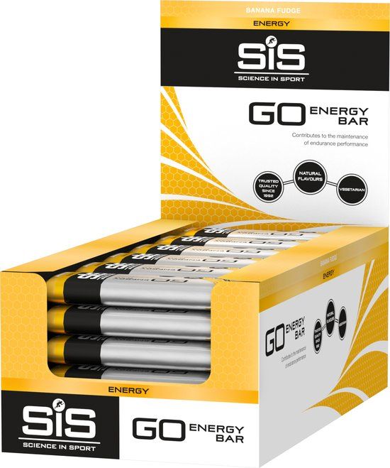SiS GO Energy Bar Sportvoeding met Baprijs Banana Fudge 30 x 40g 2018