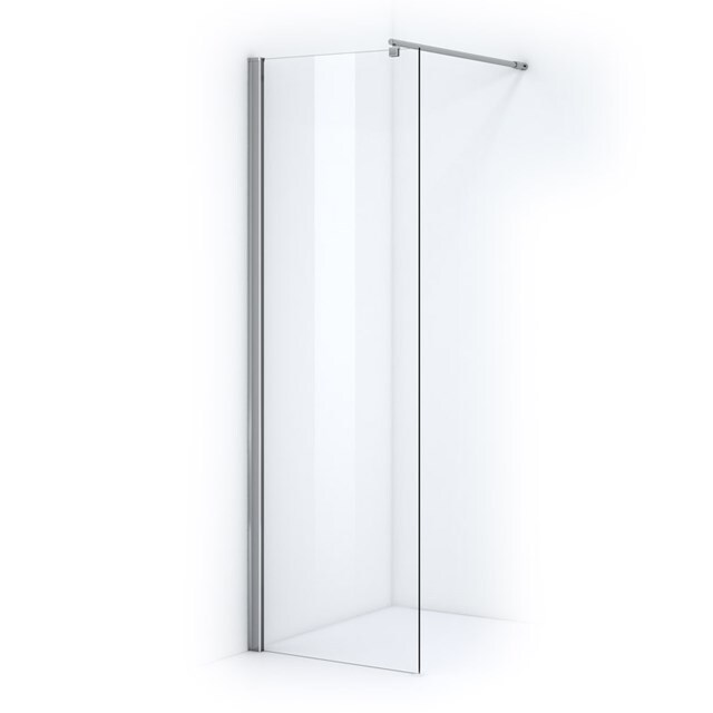 Maxaro Douchewand Inloopdouche Zircon Comfort 70cm Veiligheidsglas 6 mm Chroom