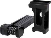 FISCHER FAHRRAD PROTEC FN85 Vouwslot Zwart - 85cm - Zwart - Plastic