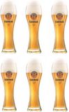 Erdinger Weizen Bierglazen - 33cl - 6 stuks