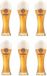 Erdinger Weizen Bierglazen - 33cl - 6 stuks