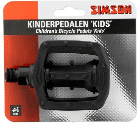 Simson Pedalen Set Basic 9/16 Inch Zwart