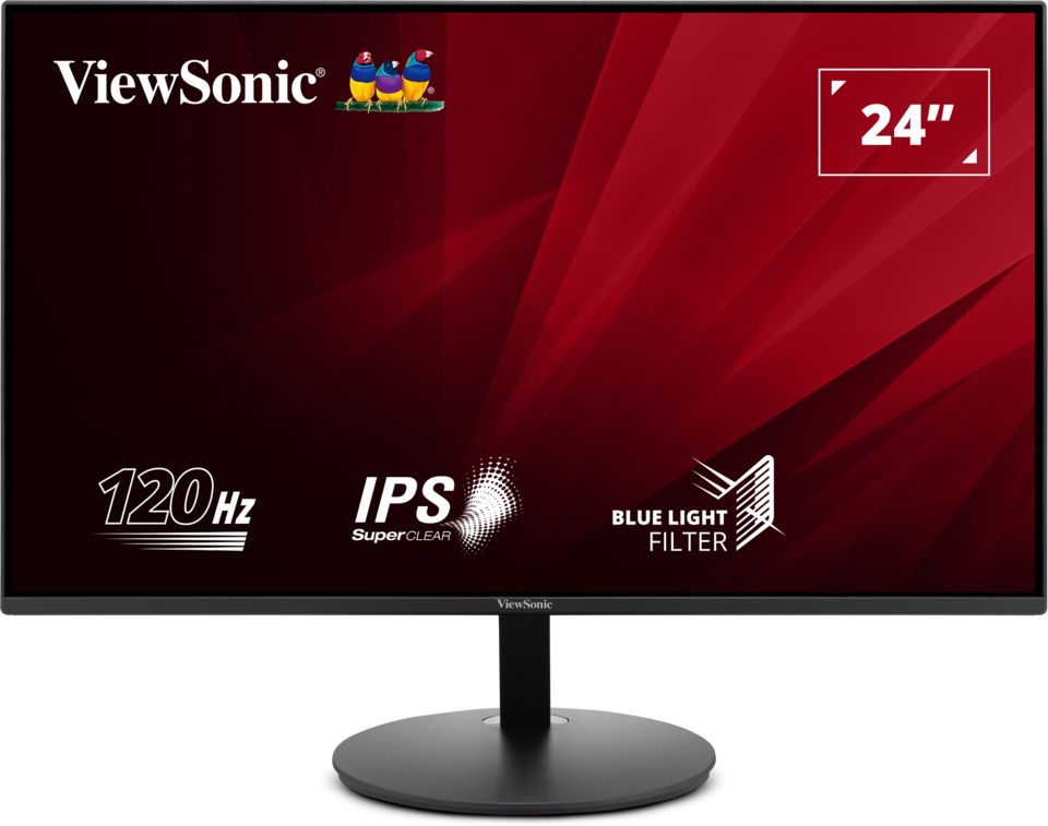 Viewsonic VA24E1-H 24" Full HD LED Monitor - 1920 x 1080, IPS, 120Hz, Black