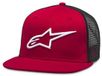 Alpinestars Corp Trucker Pet Rood Zwart Unisex One Size Katoen