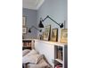 Le maitre des lampes Lampe Gras 122, applique murale pour salle de bain, IP64, noir/noir – DCW