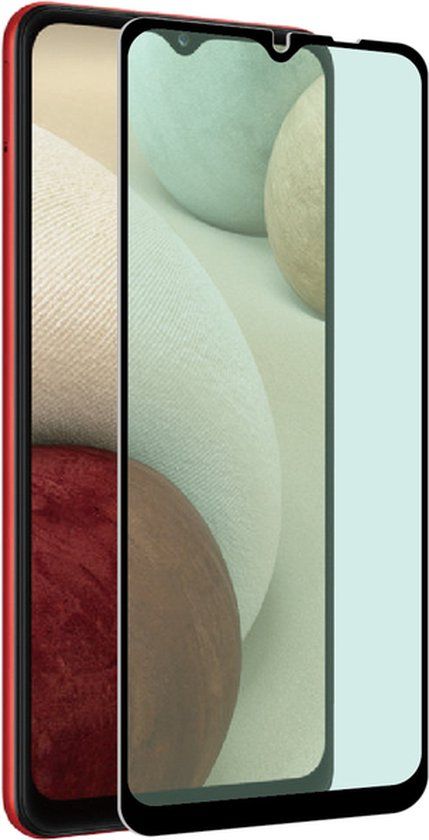 Muvit Schermbeschermer Geschikt voor Samsung Galaxy A32 5G Antibacterieel Glas Zwart