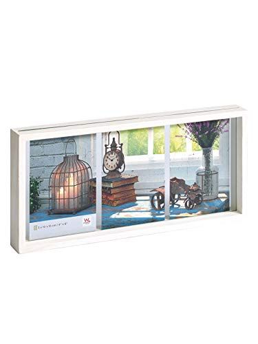 Walther Design SL315W Rustieke galerijlijst, 3 x 10 x 15 cm, wit
