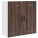 vidaXL Vaatwasserpaneel Kalmar Bruin Eiken 80 x 31 x 80 cm