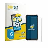 BROTECT - Screenprotector voor AGM H6 - Folie Beschermfolie transparant 6 Stuks