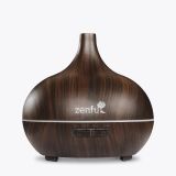 Zenful Dewdrop - Aroma Diffuser - 400ml - Dark Wood - Black