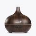 Zenful Dewdrop - Aroma Diffuser - 400ml - Dark Wood - Black