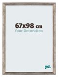 Your Decoration - Cadre puzzle 67x98 cm - Métal Vintage - Cadre puzzle 1500-2000 pièces - Cadre photo MDF - Mura