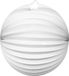 Wefiesta Lampion Wit Bol 25cm