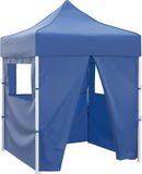 Prolenta Maison Exclusive Partytent, 200 x 200 x 315 cm, blauw, Oxford-stof