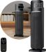 AirKing Ventilateur Chauffant Électrique - 2000W - Noir - Avec Télécommande & Minuterie