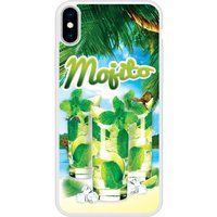 Apple Siliconen hoesjes compatibel met iPhone X, iPhone XS Mojito Beach