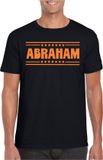 Bellatio Decorations Verkleed shirt voor heren - Abraham - Zwart - Glitter - Verjaardag/Themafeest - 50 jaar - XL