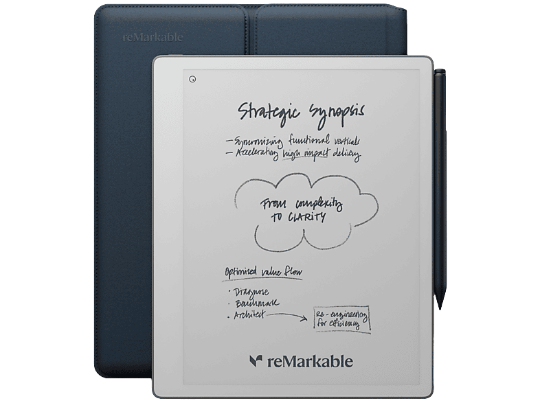 reMarkable Paper Pure met Sleeve Blauw