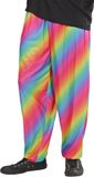 Finidi Foute disco broek regenboog print M/L