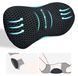 Coussin lombaire ergonomique en mousse à mémoire de forme, idéal pour la voiture et le bureau