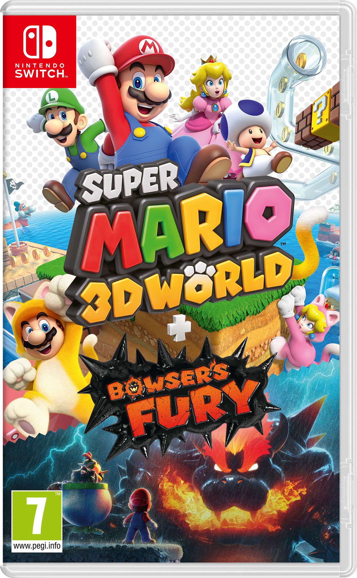 Nintendo Super Mario 3D World + Bowser’s Fury - Nintendo Switch - Engels, Spaans