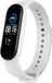 Strap-it Siliconen bandje - wit - Geschikt voor Xiaomi Mi Band 5 / Mi Band 6