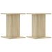 VidaXL Plantenstandaard Hout Sonoma Eiken