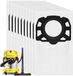 Merkloos PromoHome 10 stuks KFI 487 stofzuigerzakken geschikt voor Kärcher WD4, WD5, WD6, WD5P, WD6P, MV4, MV5 en MV6. Vervangt origineel onderdeelnummer 2.863-006.0.