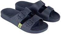Cacatoes Cacatoès Sandalen Bango Marine Mannen Maat 41 Platte Sandalen Synthetisch/Textiel Rubber Zool Effen Lente/Zomer 2024