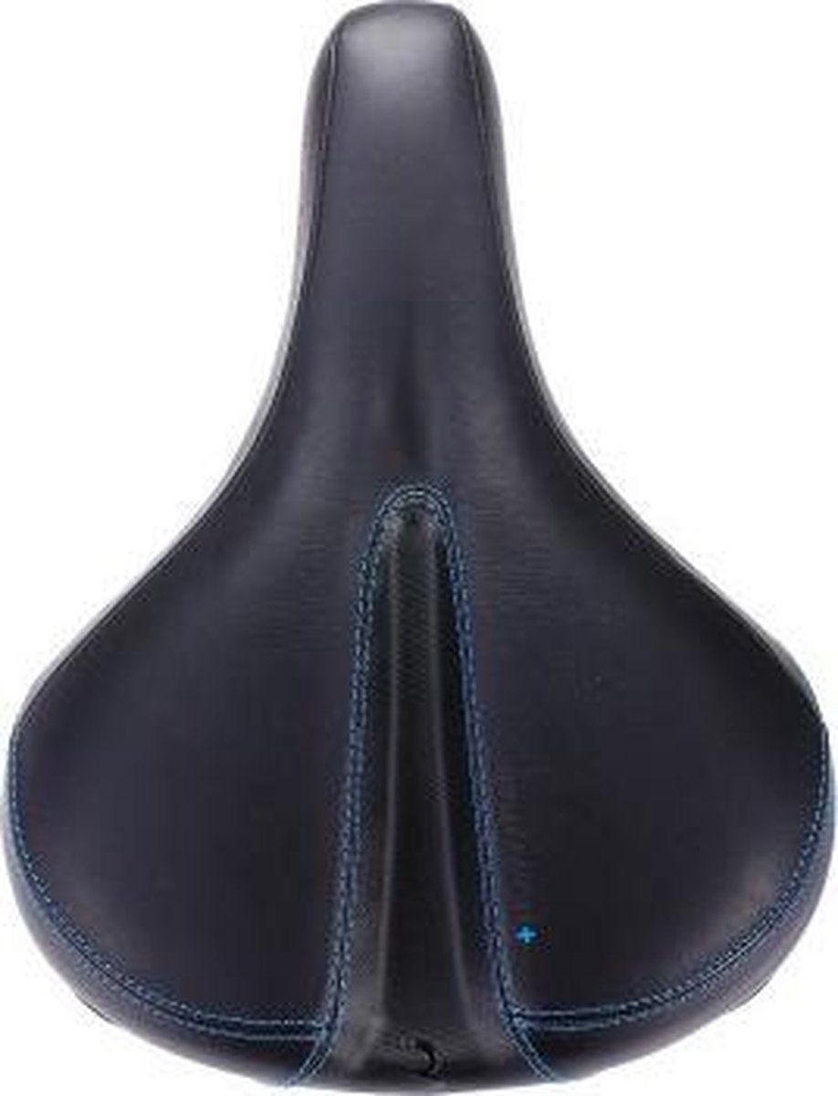 BBB Cycling BSD-103 Zadel ComfortPlus Relaxed Leer zwart