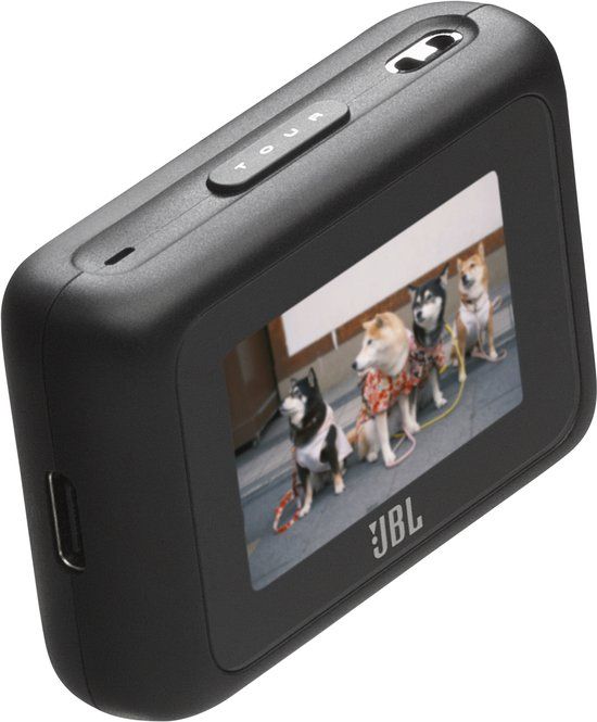 JBL Smart Transmitter - Accessory / Bluetooth And Auracast Transmitter with Touch Screen - Black
