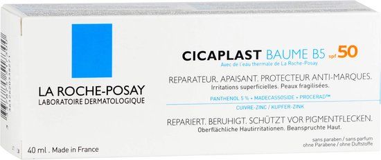 La Roche-Posay Cicaplast Balsem B5 SPF50 40ml - Verzorgende Balsem voor Gevoelige Huid