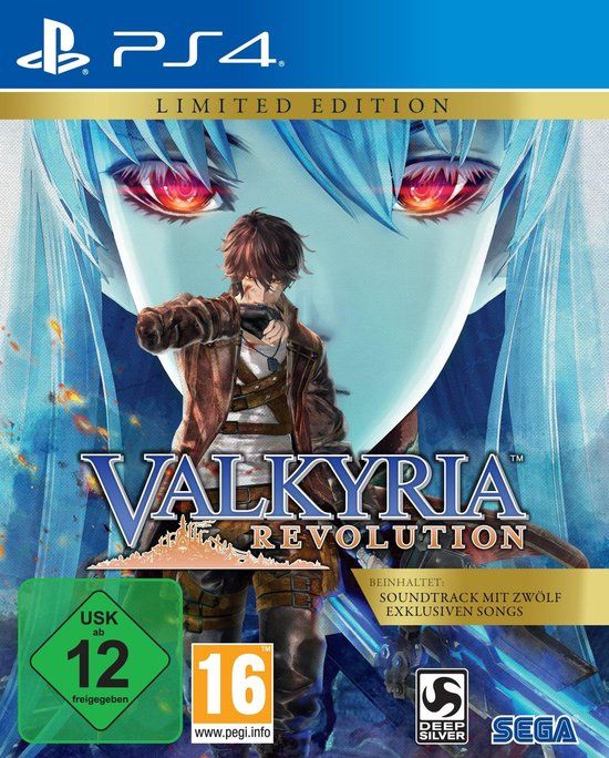 Valkyria Revolution: Limited Edition - PS4 - German Box - EFIGS In Game