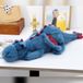 Peluche dragon lesté - Jouet sensoriel - 65 cm - 0,9 kg - Bleu, vert, rose ou blanc