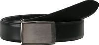 LLOYD Leren Riem Thin Leather Belt 3.5 W90 Black Zwart