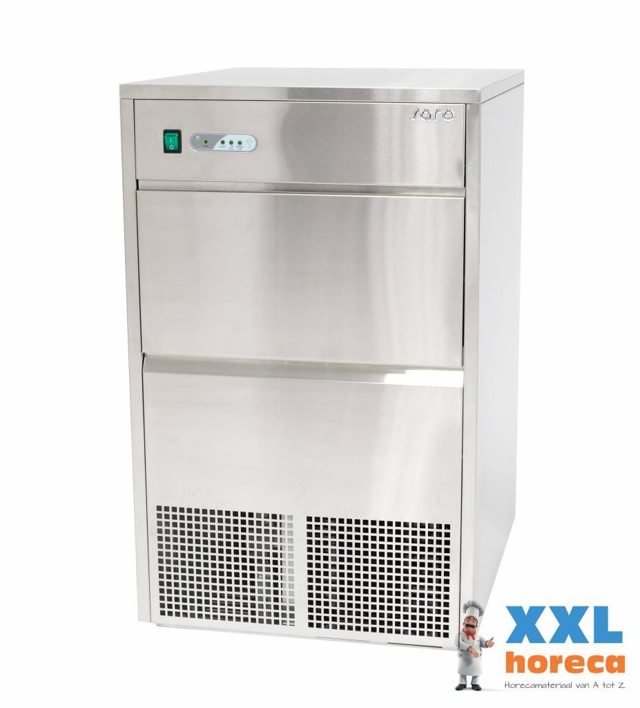 Saro EB 40 - IJsblokjesmachine - 40 kg/24u - 260 W - Roestvrijstaal