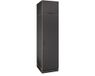 VCM Armoire polyvalente, meuble de rangement étroit avec 4 étagères & 2 portes battantes, anthracite