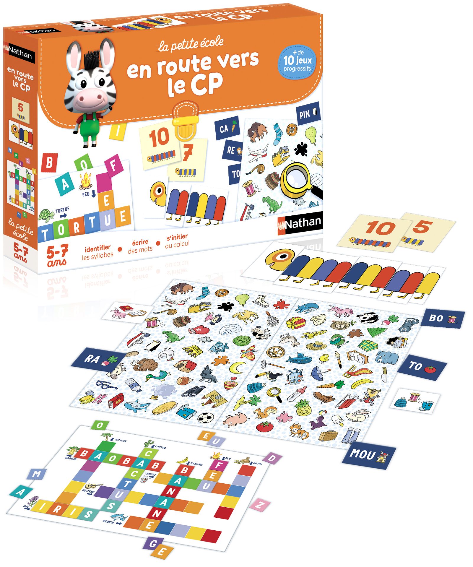 Nathan La Petite École 30052 - Bordspel - 5+ jaar