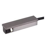 Lucide aluminium railverlichting - zwart/chroom