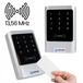 Merkloos RFID-kaart en wachtwoordtoegangscontrole DC12V Wiegand 26